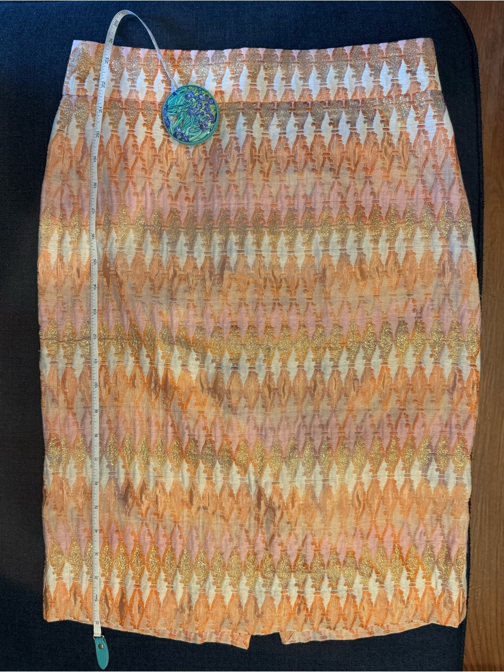J.Crew Collection "Turkish Delight" skirt sz 2 - Picture 7 of 9